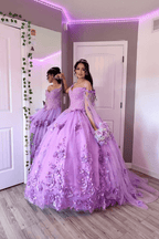 Stunning Tulle Quinceanera Dresses Ball Gown Dress - Curvevia