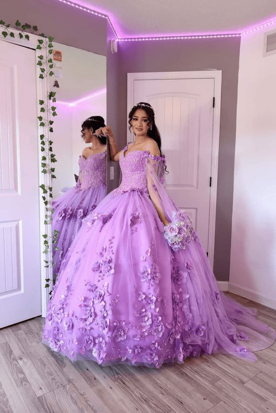 Stunning Tulle Quinceanera Dresses Ball Gown Dress - Curvevia