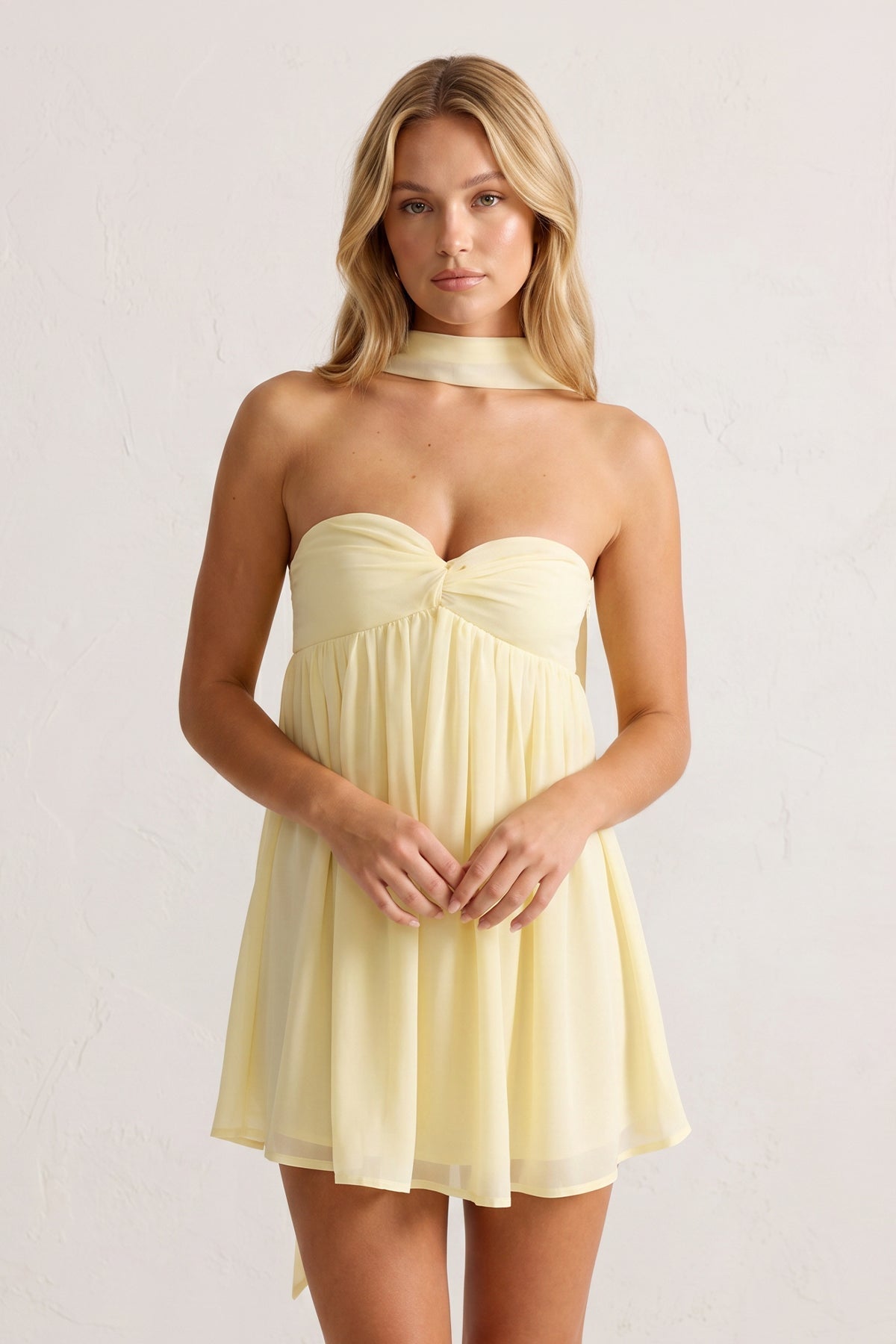 Sweetheart Ruched A-Line Chiffon Homecoming Dress - Curvevia