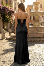 Sweetheart Aqua Blue Sheath Long Prom Dresses - Curvevia