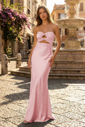 Sweetheart Aqua Blue Sheath Long Prom Dresses - Curvevia