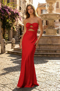 Sweetheart Aqua Blue Sheath Long Prom Dresses - Curvevia