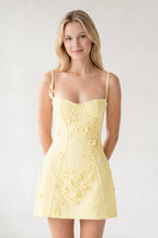 Pink A-Line Appliqued Spaghetti Straps Short Homecoming Dress - Curvevia