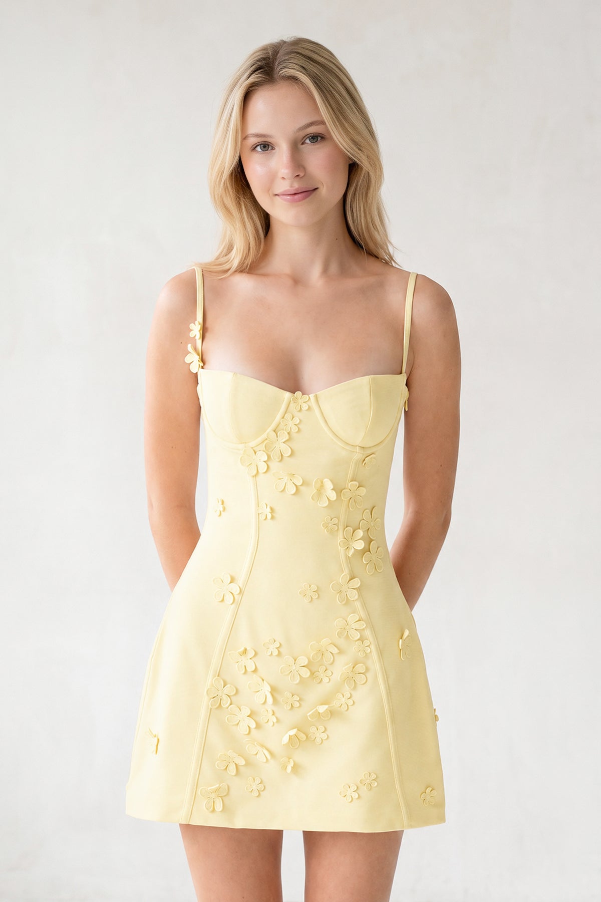 Pink A-Line Appliqued Spaghetti Straps Short Homecoming Dress - Curvevia